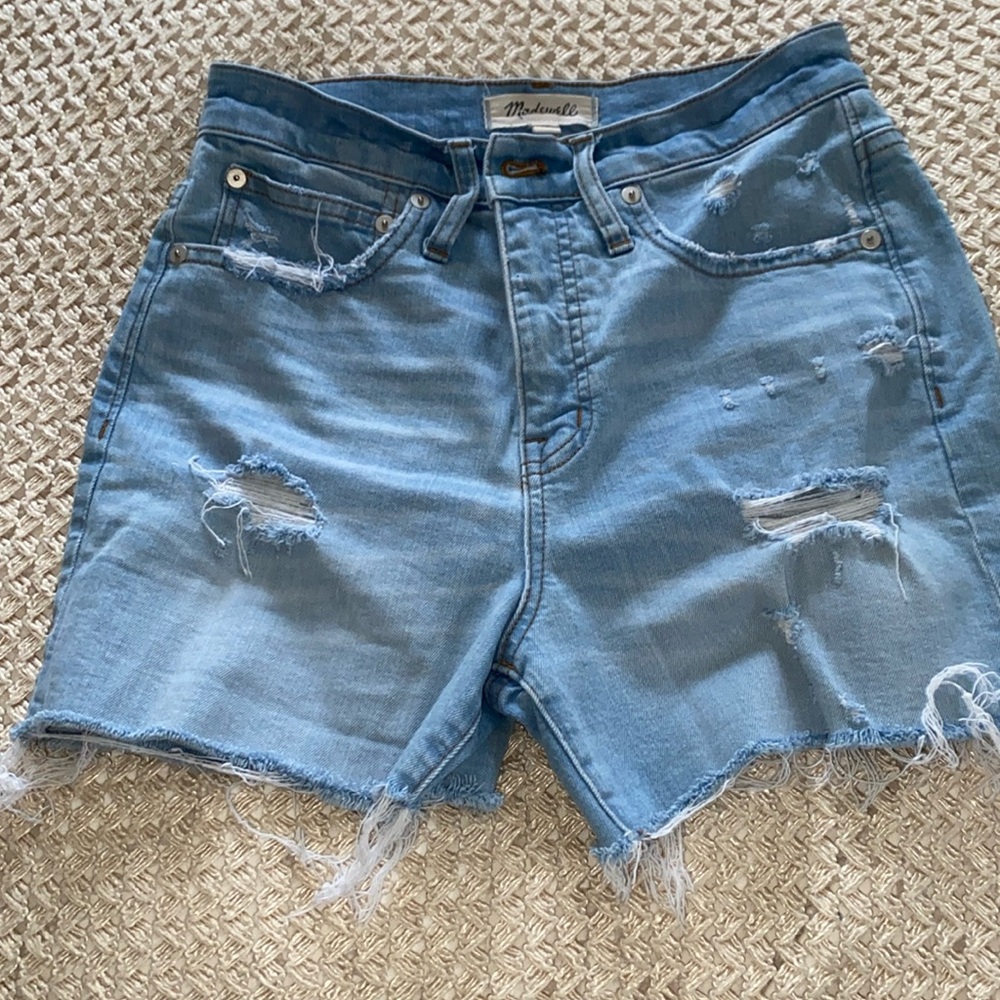 Madewell jean shorts